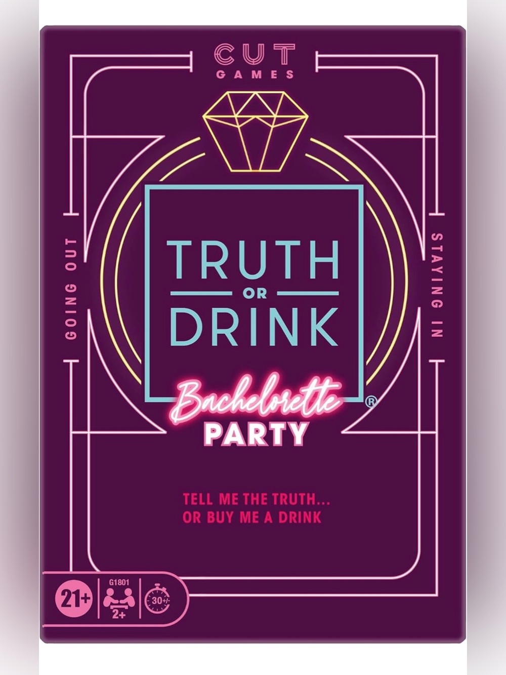 Truth or Drink BacheloretteTruth or Drink Bachelorette Party Card Game Brand New
